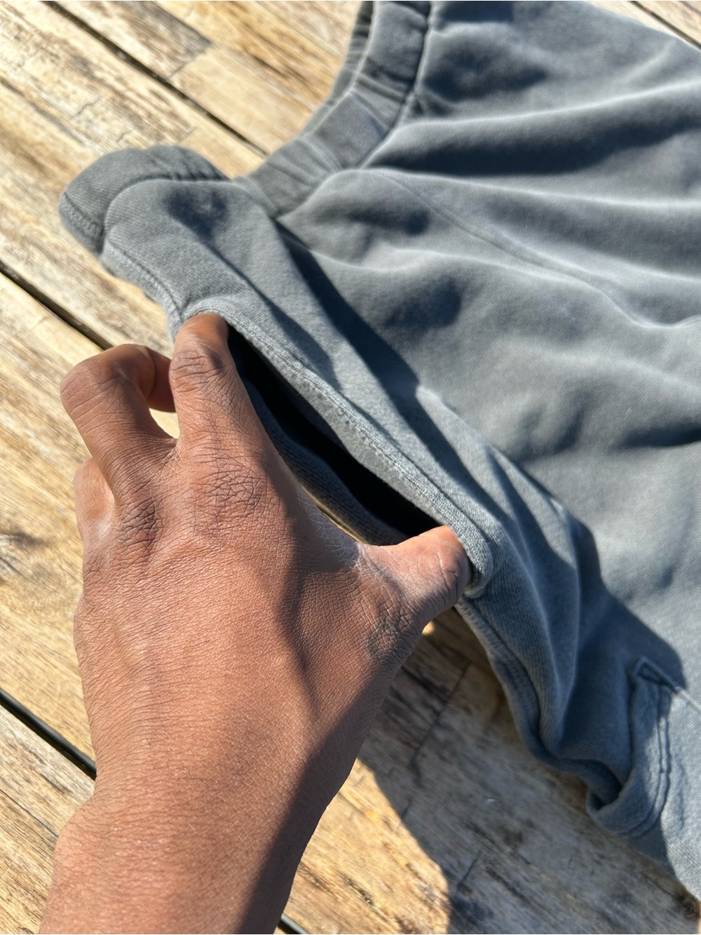 Joah Brown Charcoal Sweatpants - Picture 3 of 6